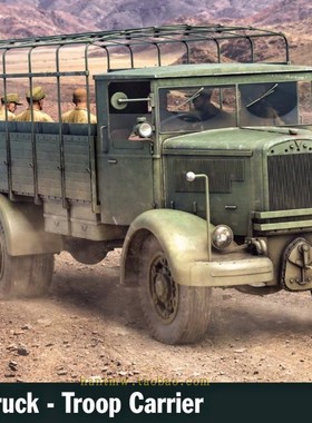 IBG-72094意大利3Ro运兵卡车1/72塑料拼装卡车模型