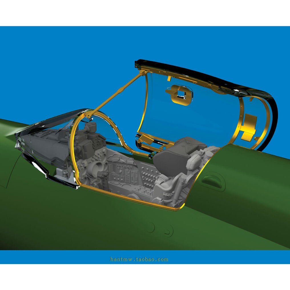 Mig-21bis战斗机1/72模型座舱