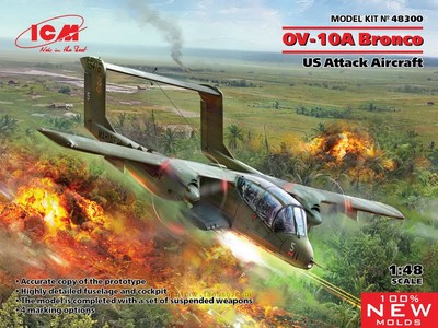 OV-10A侦察攻击机1/48拼装模型