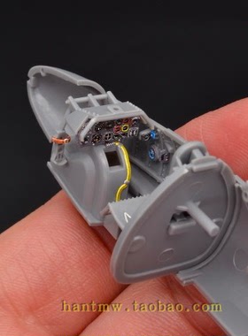 QSD-48106亨克尔He162战斗机1/48拼装模型3D立体彩色座舱贴配田宫