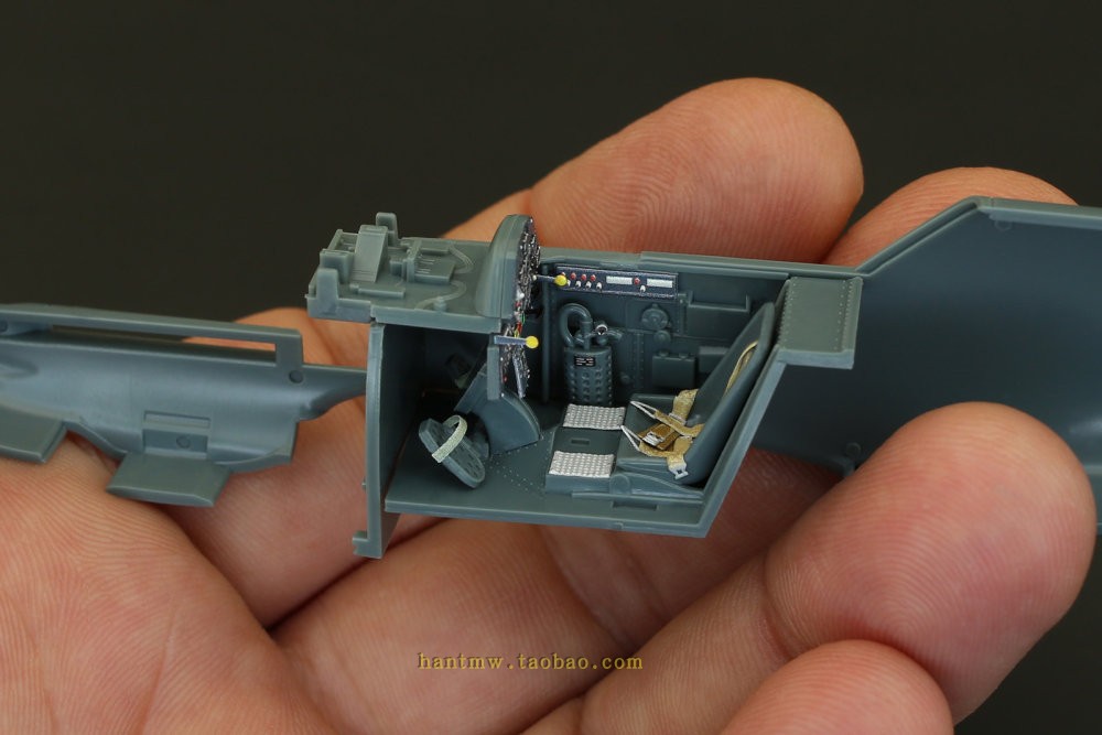 Bf109E4/E7战斗机1/48彩色座舱贴