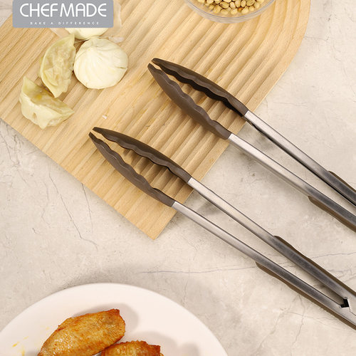 chefmade硅胶食品夹耐高温