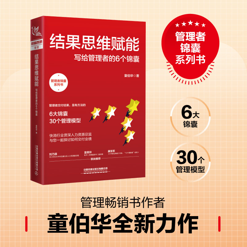 结果思维赋能写给管理者的6个锦囊涵盖目标分解任务分配跟踪检查问题解决与创新方法用生动语言解析管理底层逻辑帮管理者提升效率图片