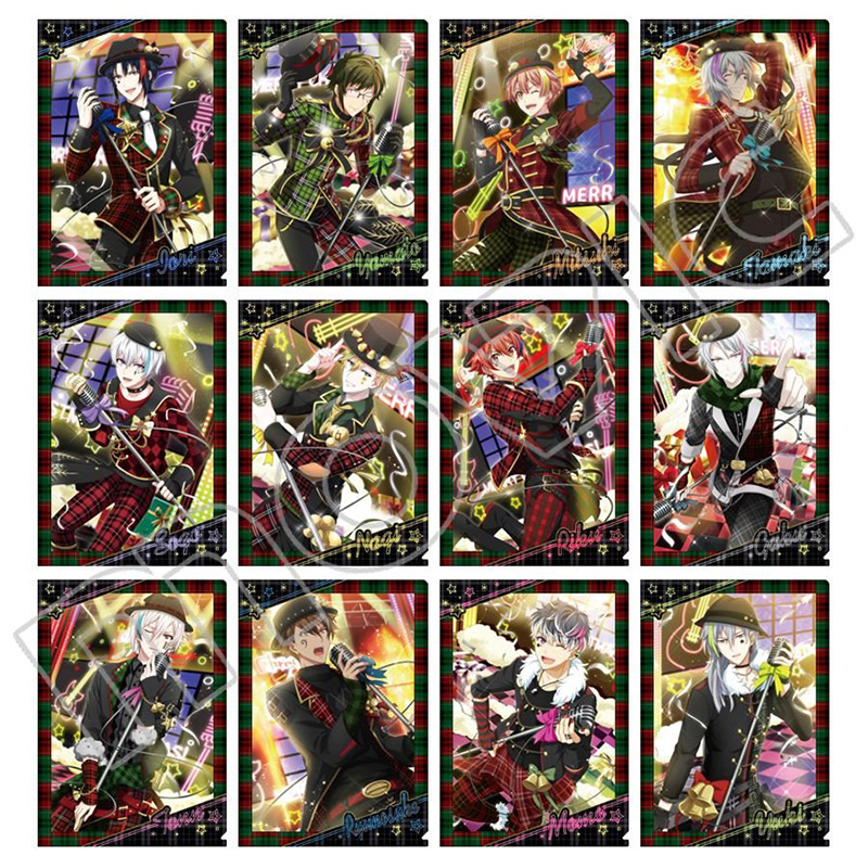 【清仓日版现货】IDOLiSH7爱娜娜文件夹X'mas Rock Fever摇滚圣诞