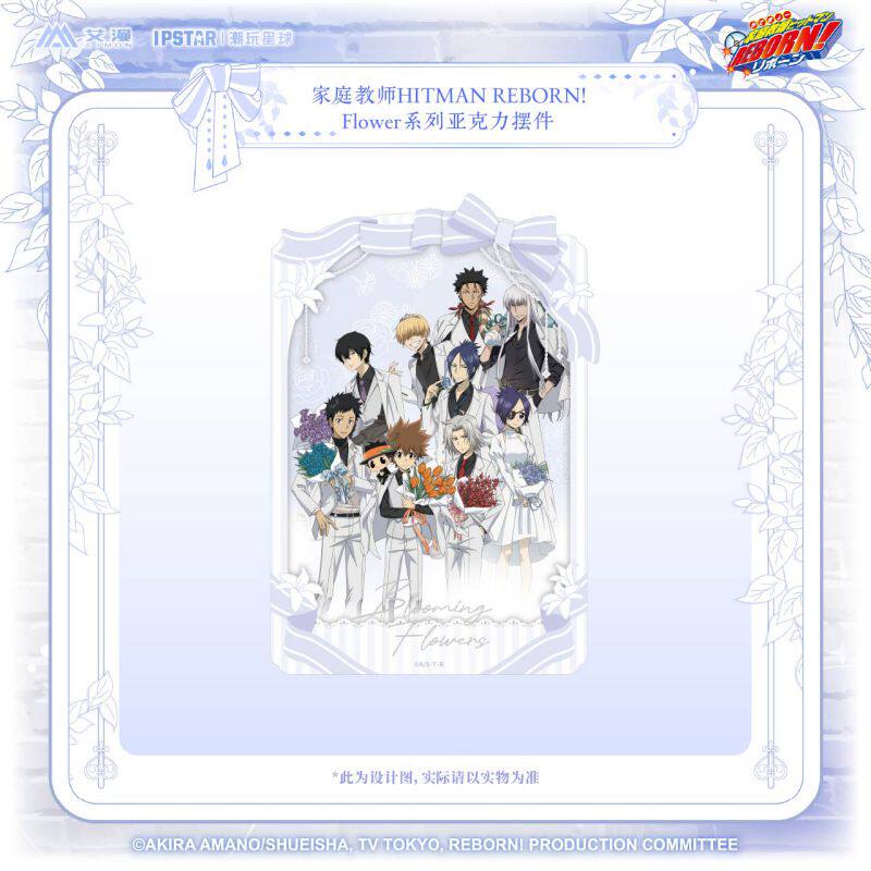 【现货】艾漫正版 家庭教师HITMAN REBORN!-Flower系列亚克力摆件图片