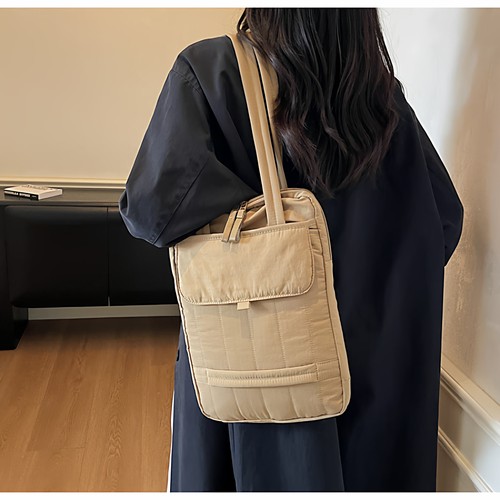 新款苹果笔记本电脑包Macbook pro15/16英寸单肩斜挎女士通勤手提包高级感电脑包保护套