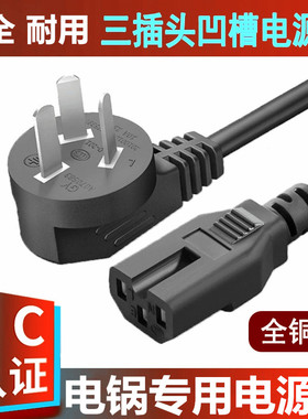 适用Joyoung九阳JYY-50YL2电压力锅高压锅1000W电源线插头10a250v