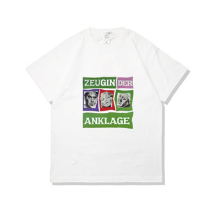 电影控方证人T恤潮牌百搭纯棉短袖休闲男女宽松圆领同款上衣青春