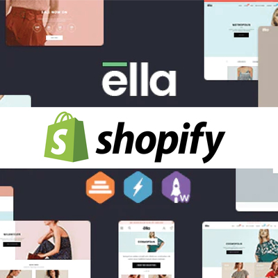 Shopify主题模板独立站网店外贸Dropshipping跨境电商Ella 6.7.6