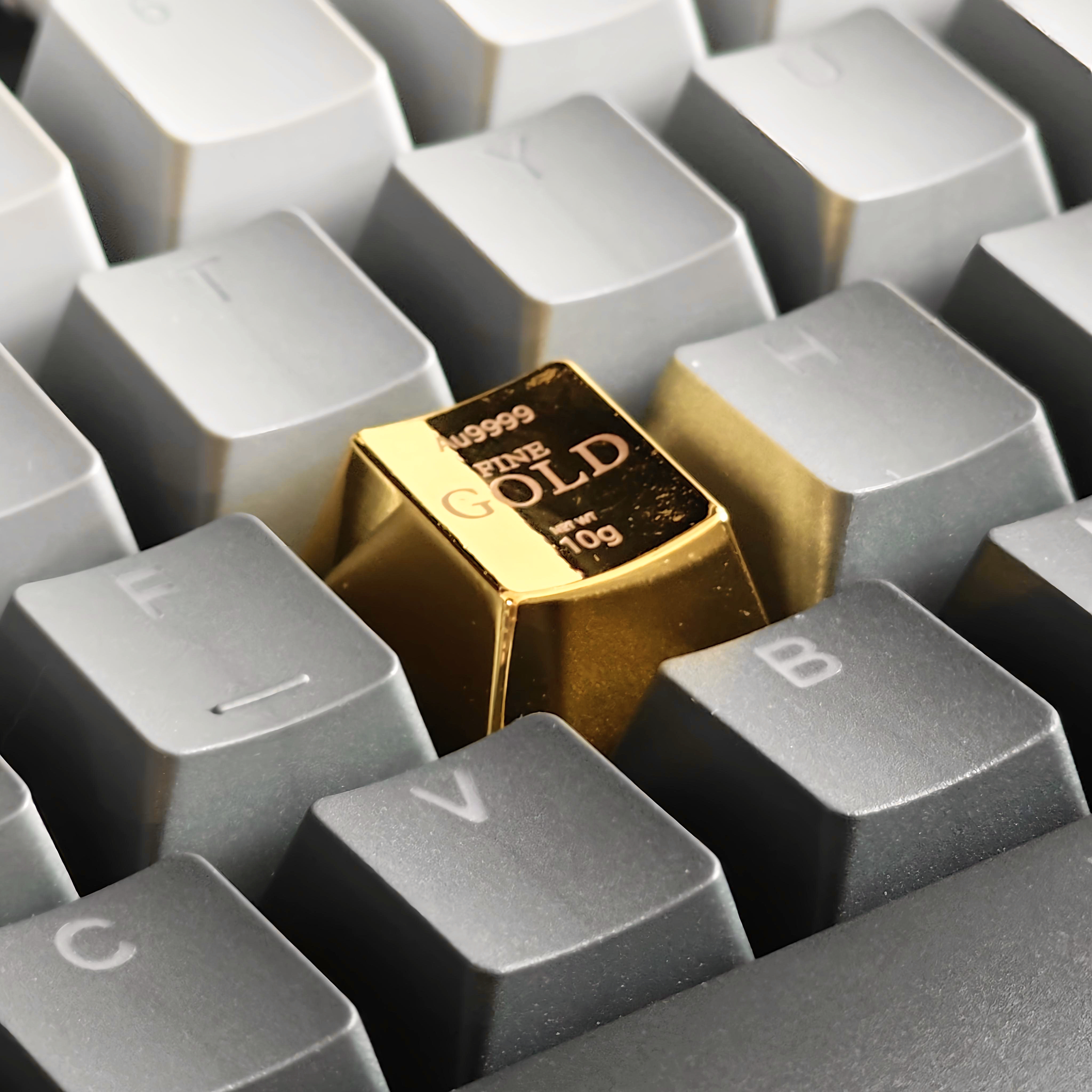 金属键帽黄金键帽个性键帽机械键盘键帽