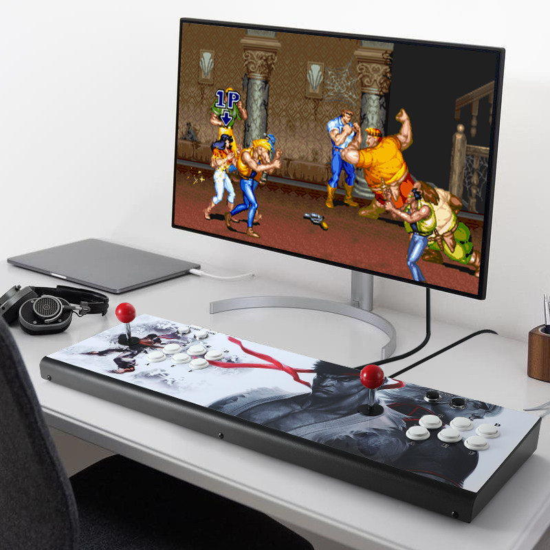 家用摇杆街机双人格斗潘多拉台式拳皇电视怀旧经典拳皇游戏机