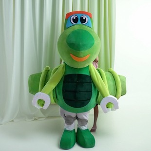 定做动漫展示宣传表演飞机战机航班模型卡通人偶衣服装巡演服布偶