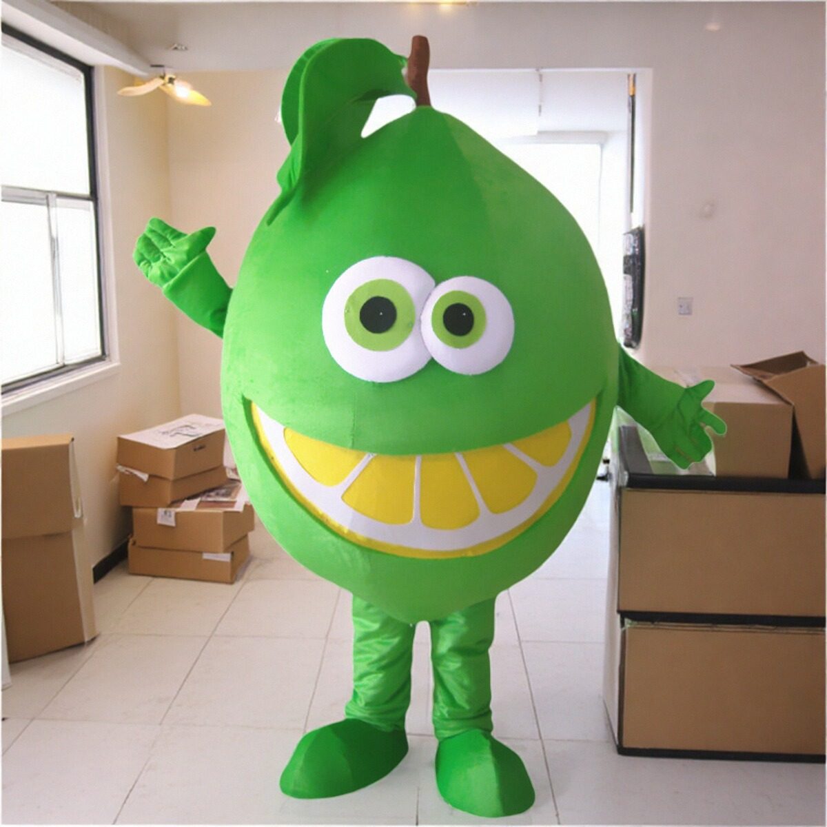 定做动漫广告宣传道具青柠檬COS卡通人偶衣服装巡演布偶玩偶装扮