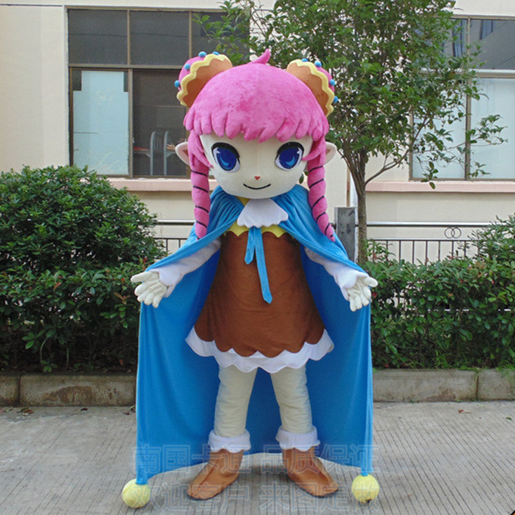 动漫动画可丽西亚丸子头小姐姐道具卡通人偶衣服装巡演服布偶定制