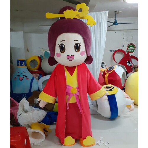 定做动漫古吕雉王后太后皇后贵妇汉表卡通人偶衣服装巡演服布偶玩