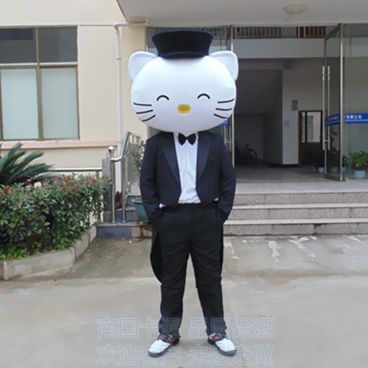 定制动漫婚庆活动绅士小猫穿戴卡COSPLAY配件/
