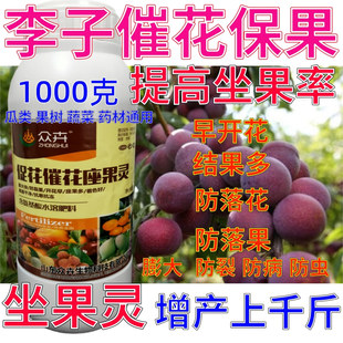 李子保花保果药催花授粉坐果灵果树防落素瓜果蔬菜增产专用叶面肥