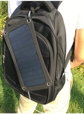 sunpower太阳能板户外充电手机USB稳压5V2A旅行单晶硅光伏品牌