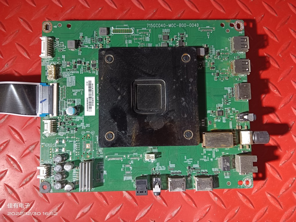 飞利浦75PUF7565主板715GC040-M0C-B00-004D屏TPT750UA-QUBF90.K
