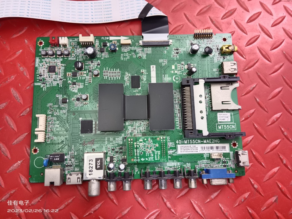 TCL L55F3600A-3D 主板40-MT55CN-MAE2HG屏LVF550SE4L CD9W01