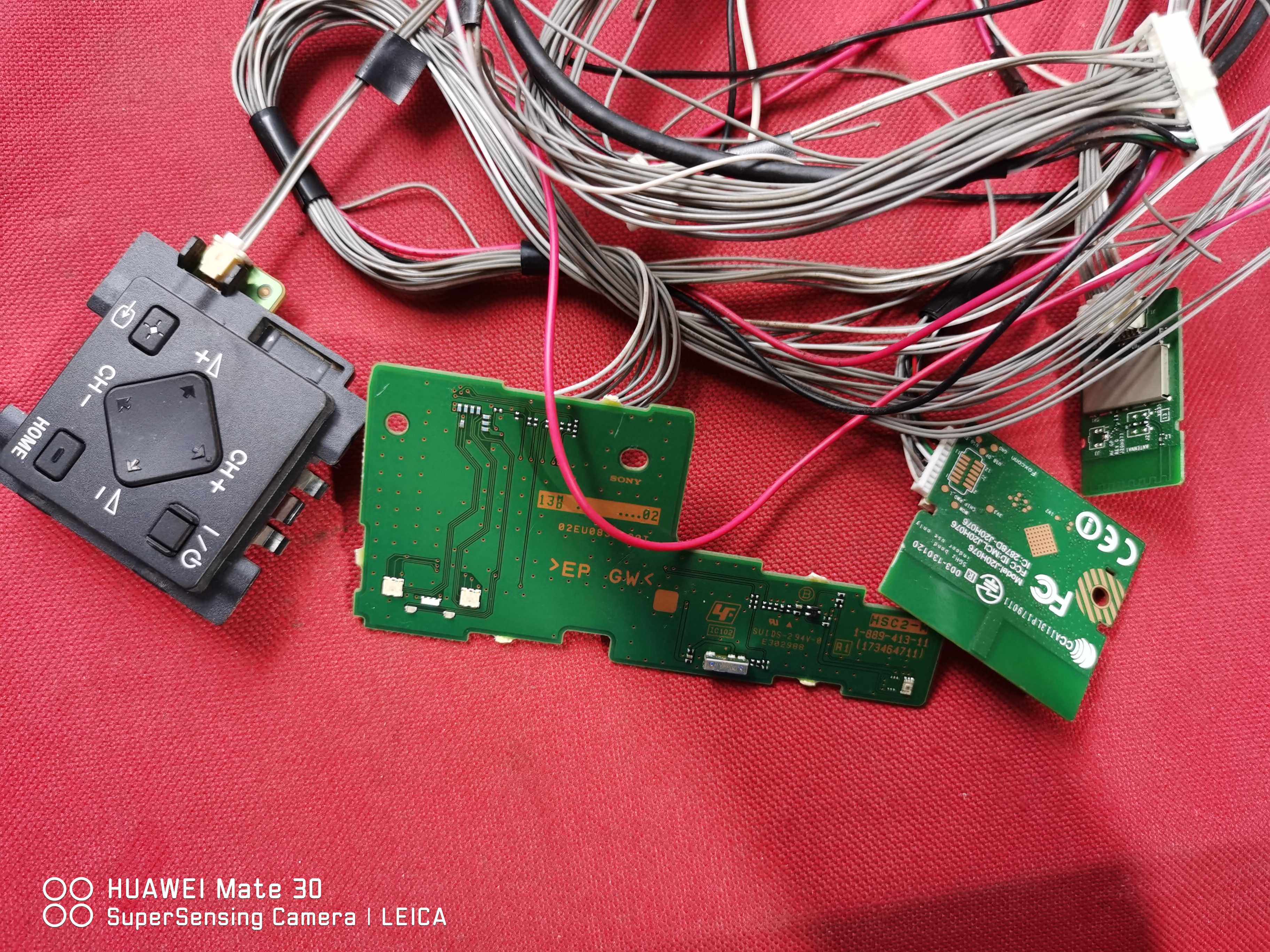 原装索尼KDL-60W850B遥控接收板1-889-413-11按键 蓝牙 wifi一套