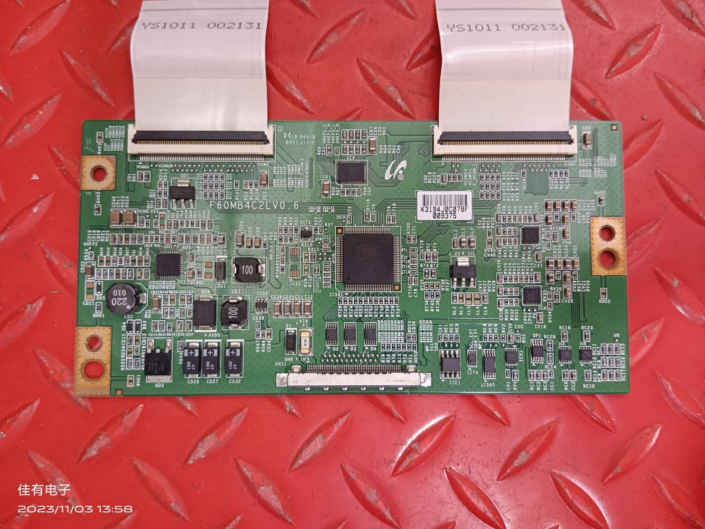三星LA46C550J1F 原装逻辑板 F60MB4C2LV0.6屏LTF460HM01