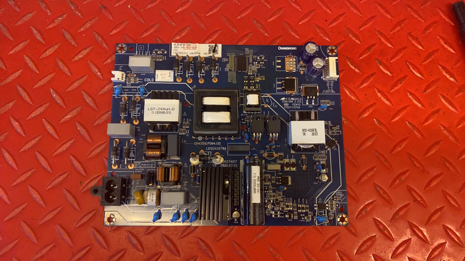 原装海尔LS55Z51Z LU55C61 55寸电源板JUC7.820.00274017 PDM4J35