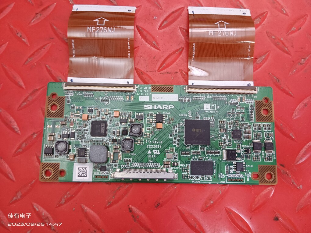 夏普LCD-40Z660A/40E66A逻辑板 4106TP ZH RUNTK CPWBX