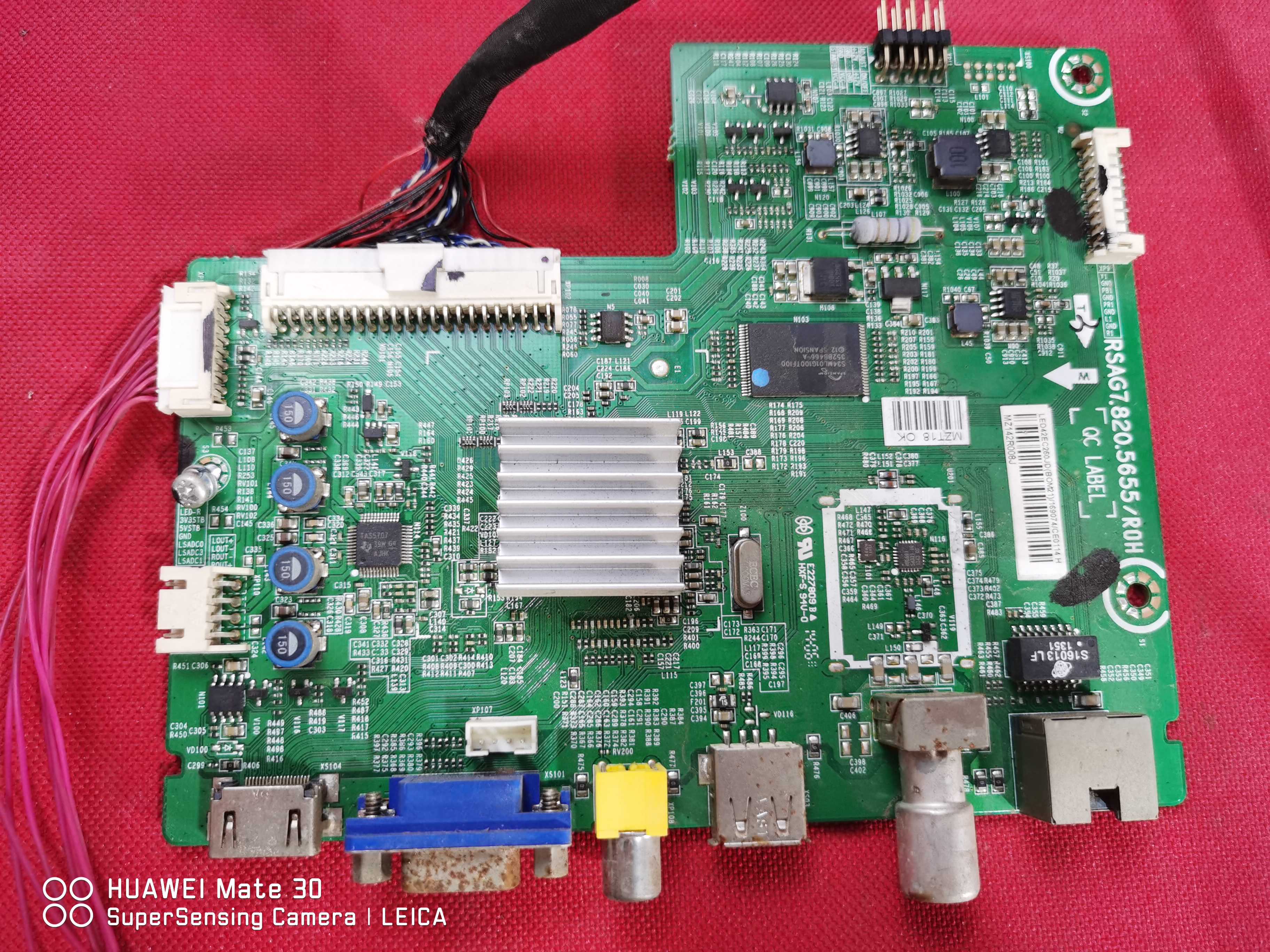 海信LED42EC260JD液晶电视主板RSAG7.820.5655/ROH屏HD416DF-E01