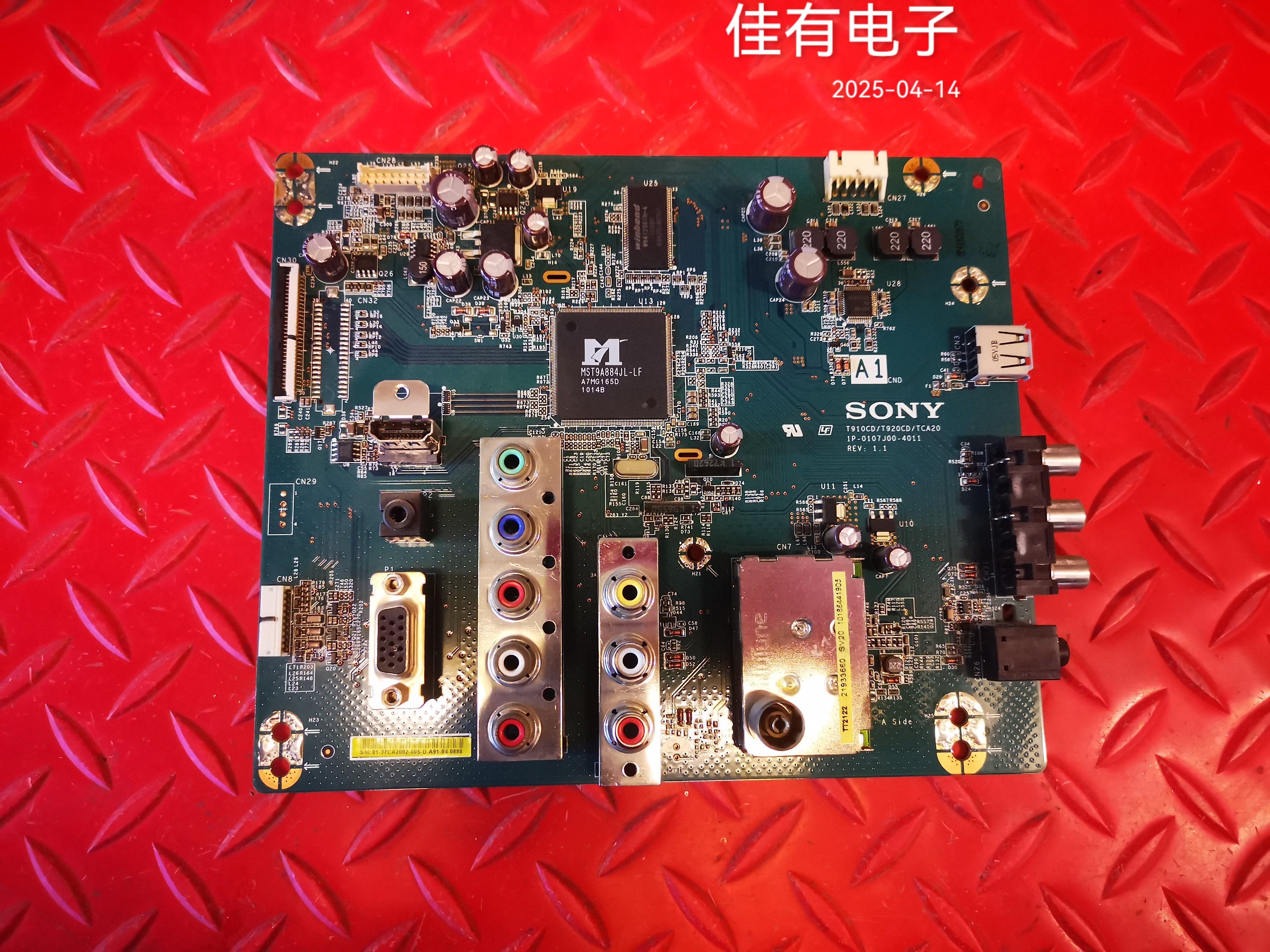 原装索尼 KLV-37BX205主板1P-0107J00-4011配屏V370B1-L03