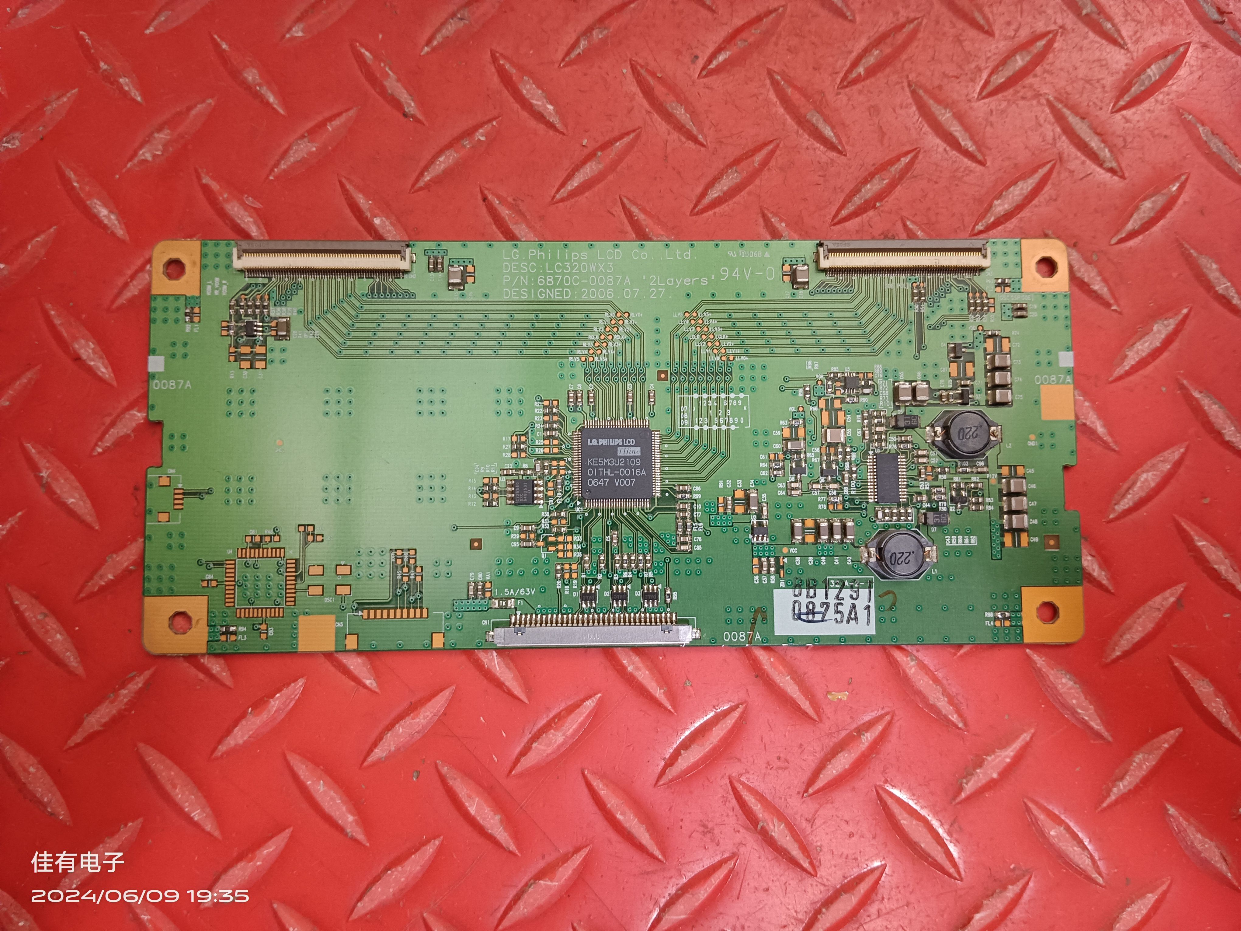 ￼原装海信TLM3207液晶电视逻辑驱动电路板6870c-0087a