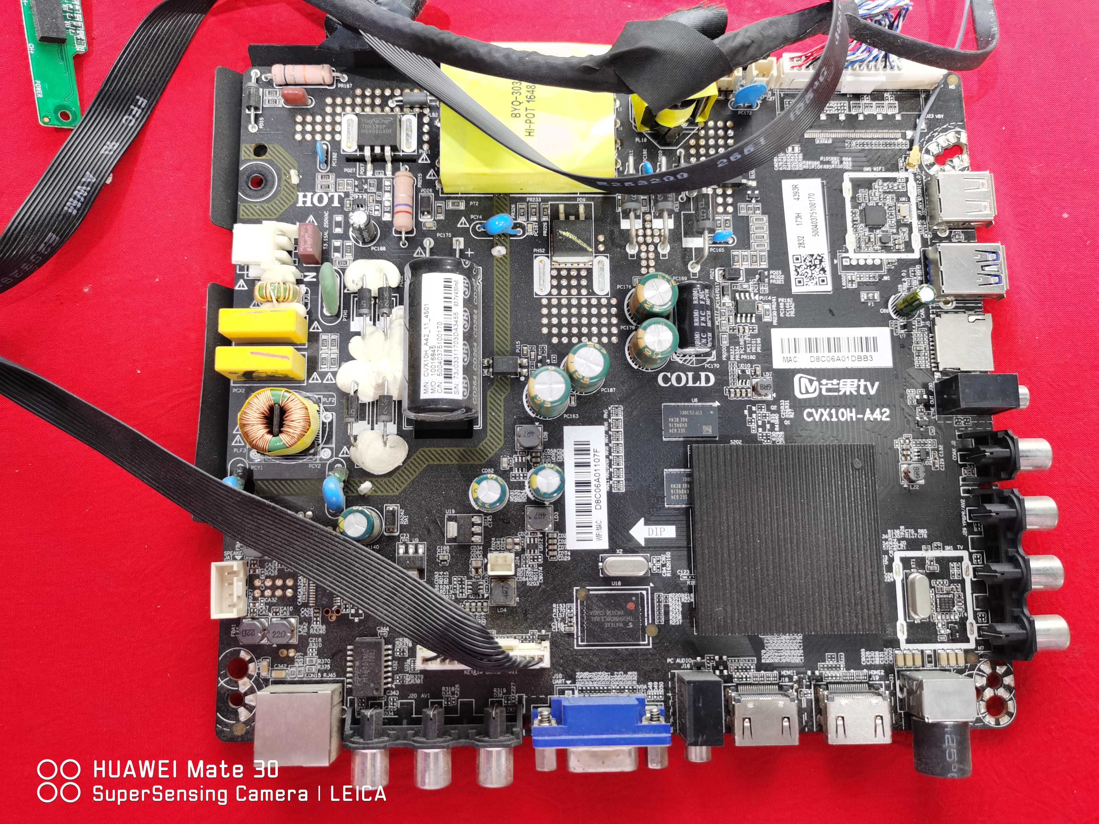 芒果TV 42MQ1 液晶电视主板 CVX10H-A42 屏 V420HJ2-P01