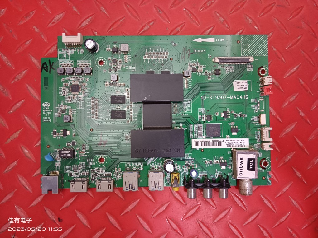 TCL L40E5800A-UD主板40-RT9507-MAC4HG屏LVU400NDEL SD9W00