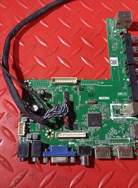 荣事达75寸液晶电视主板T.V56.81奇美屏V750DK2-Q01-B3