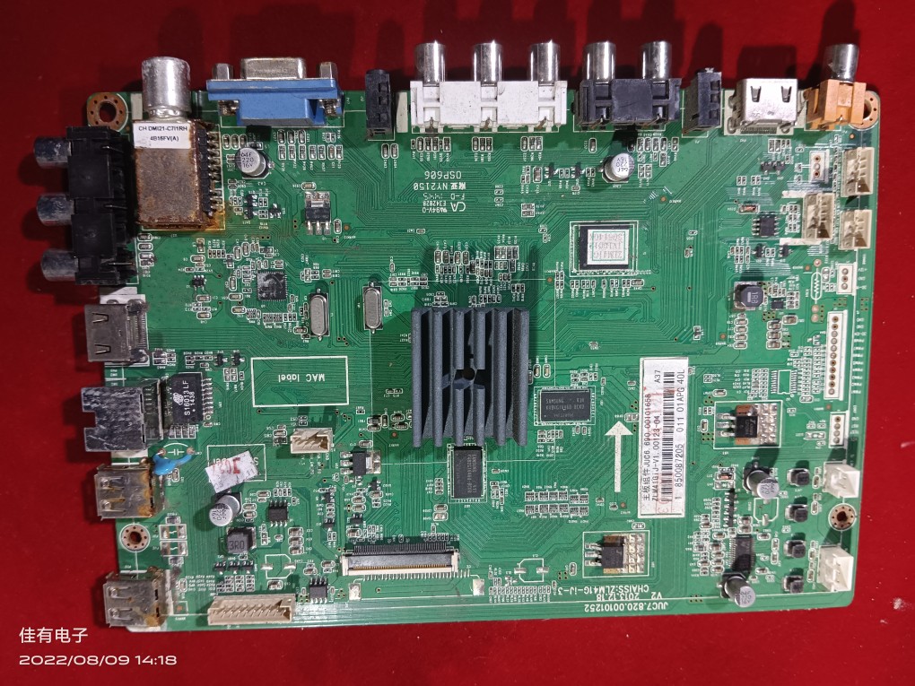长虹LED48C2080I原装主板JUC7.820.00101252屏 M480F13-E1-H 