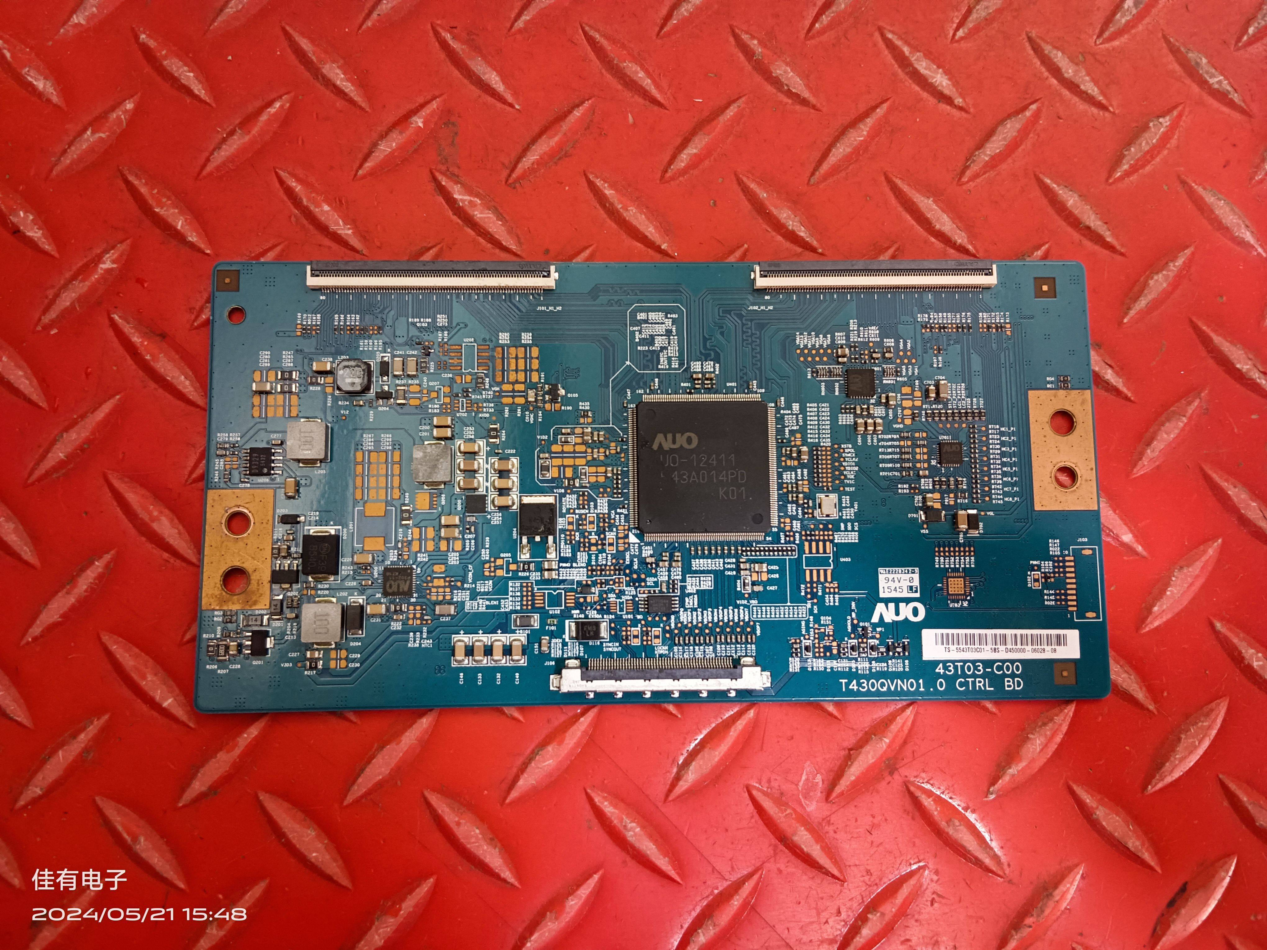 海信LED43K300U逻辑板T430QVN01.0 CTRL BD 43T03-C00