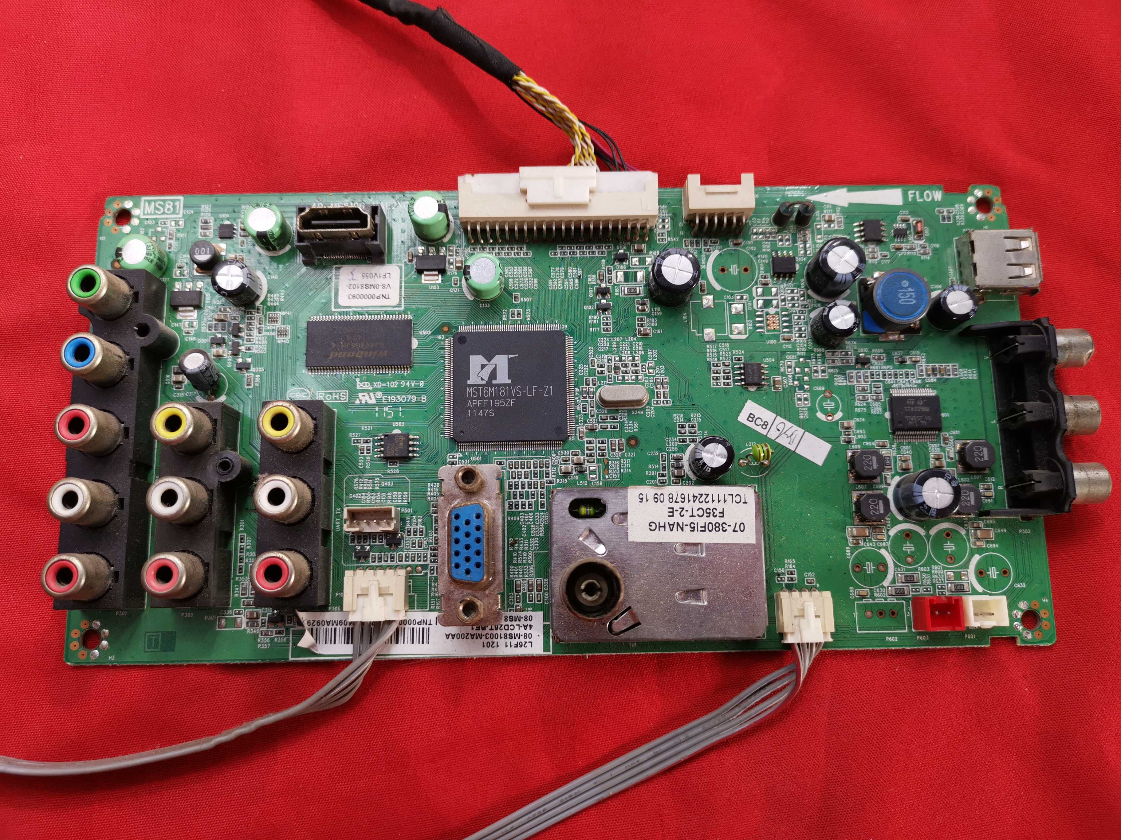 原装TCL L26F11主板40-MS8100- MAE2XG 屏HT260WXC-100