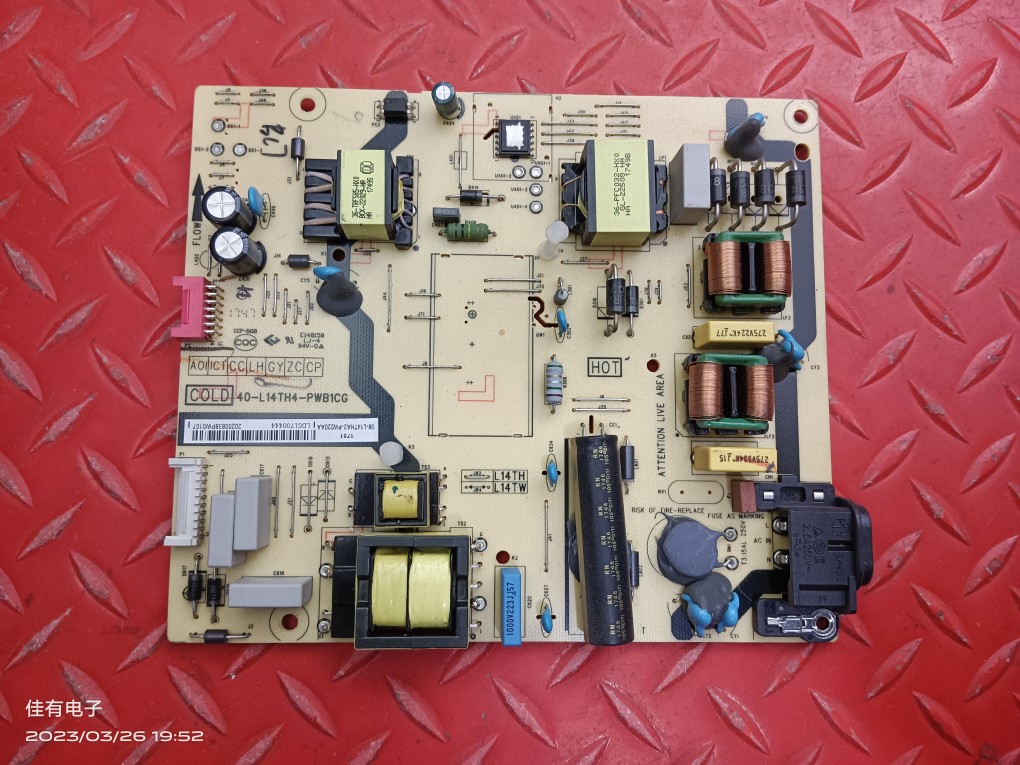 TCL D55A620U 原装电源板40-L14TH4-PWB1CG 