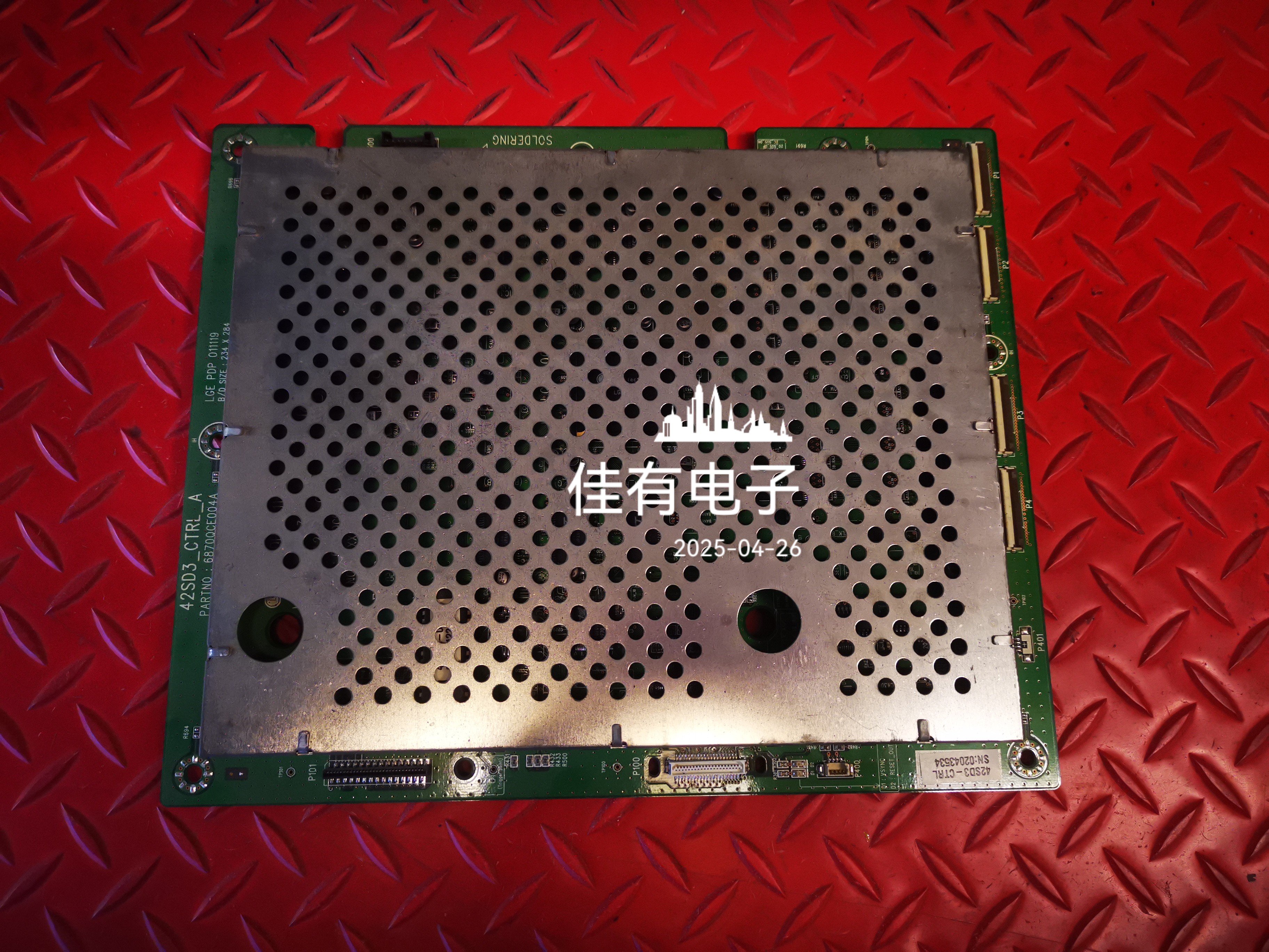 原装 LG等离子电视配件逻辑板 6870QCE004A 42SD3-CTRL-A