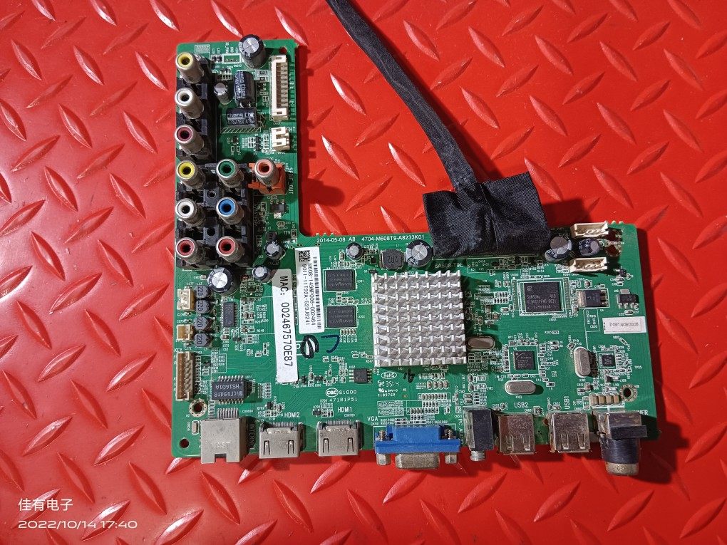 测好飞利浦 40PFL5449/T3主板4704-M608T9-A8233K01屏V400HJ6-ME2