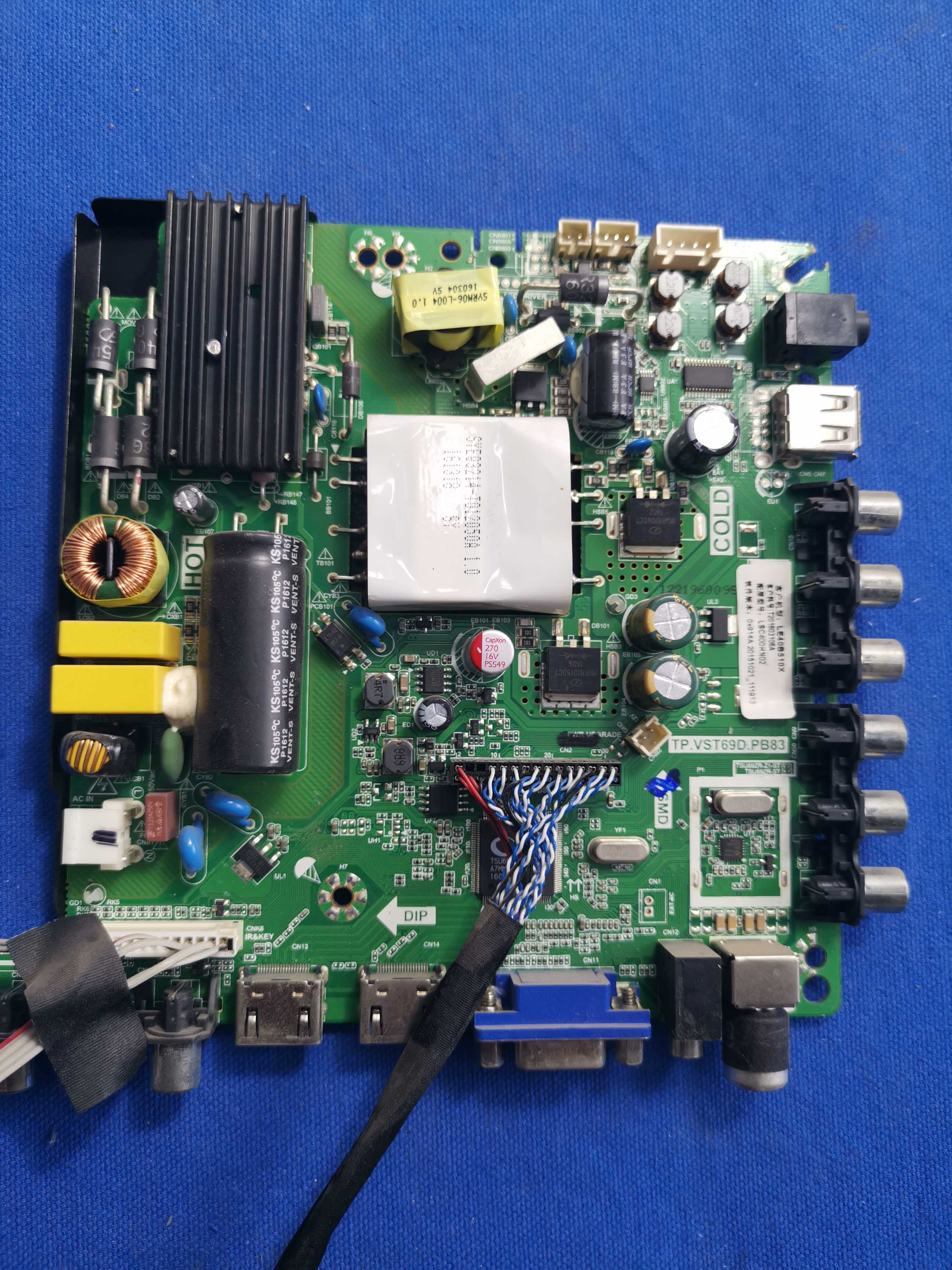 原装海尔LE40B510X主板  TP.VST69D.PB83 配屏LSC400HN02