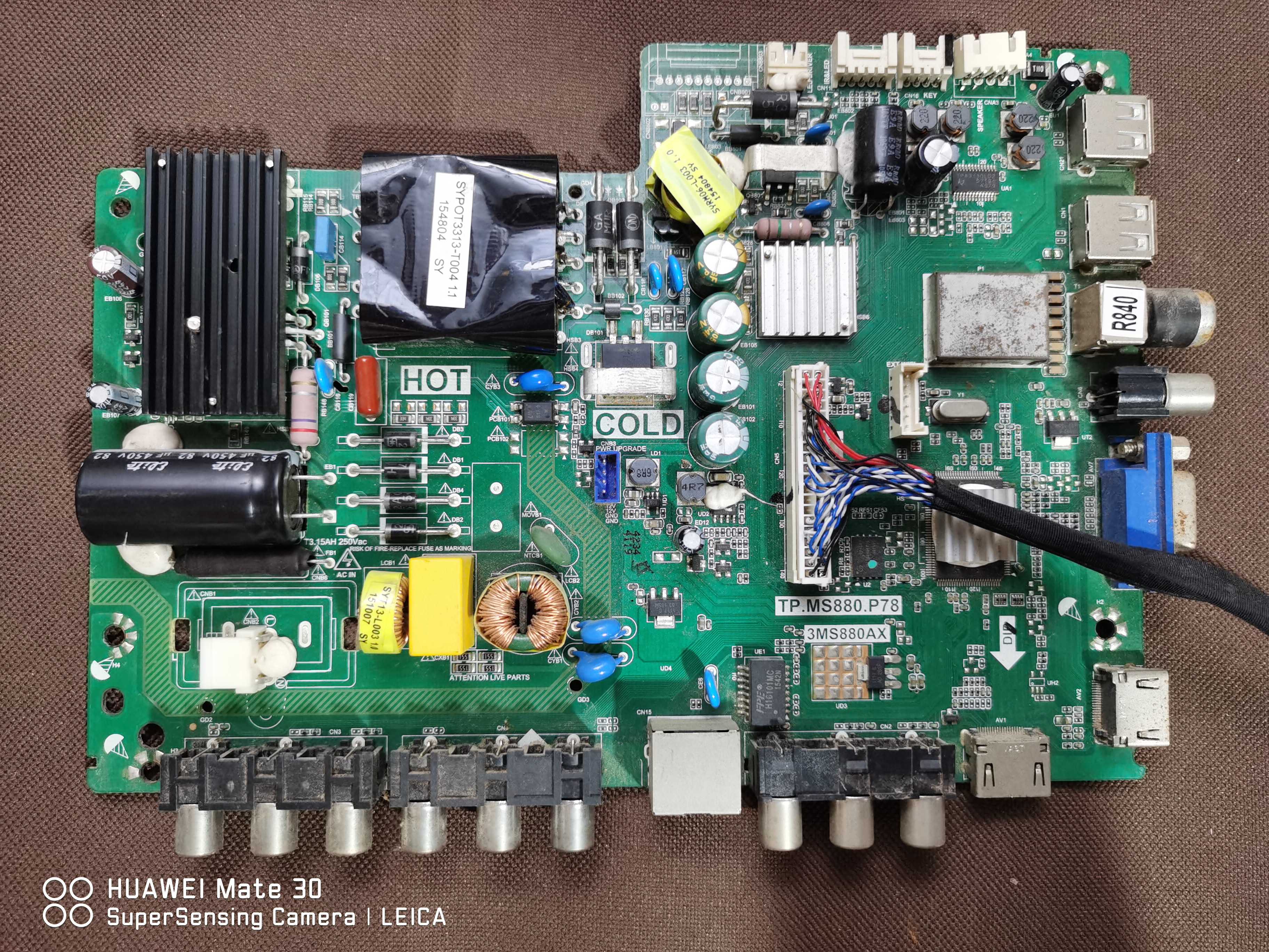 原装乐华42H510 主板TP.MS880.P78 屏LVF420CMDN V420HJ2-P01