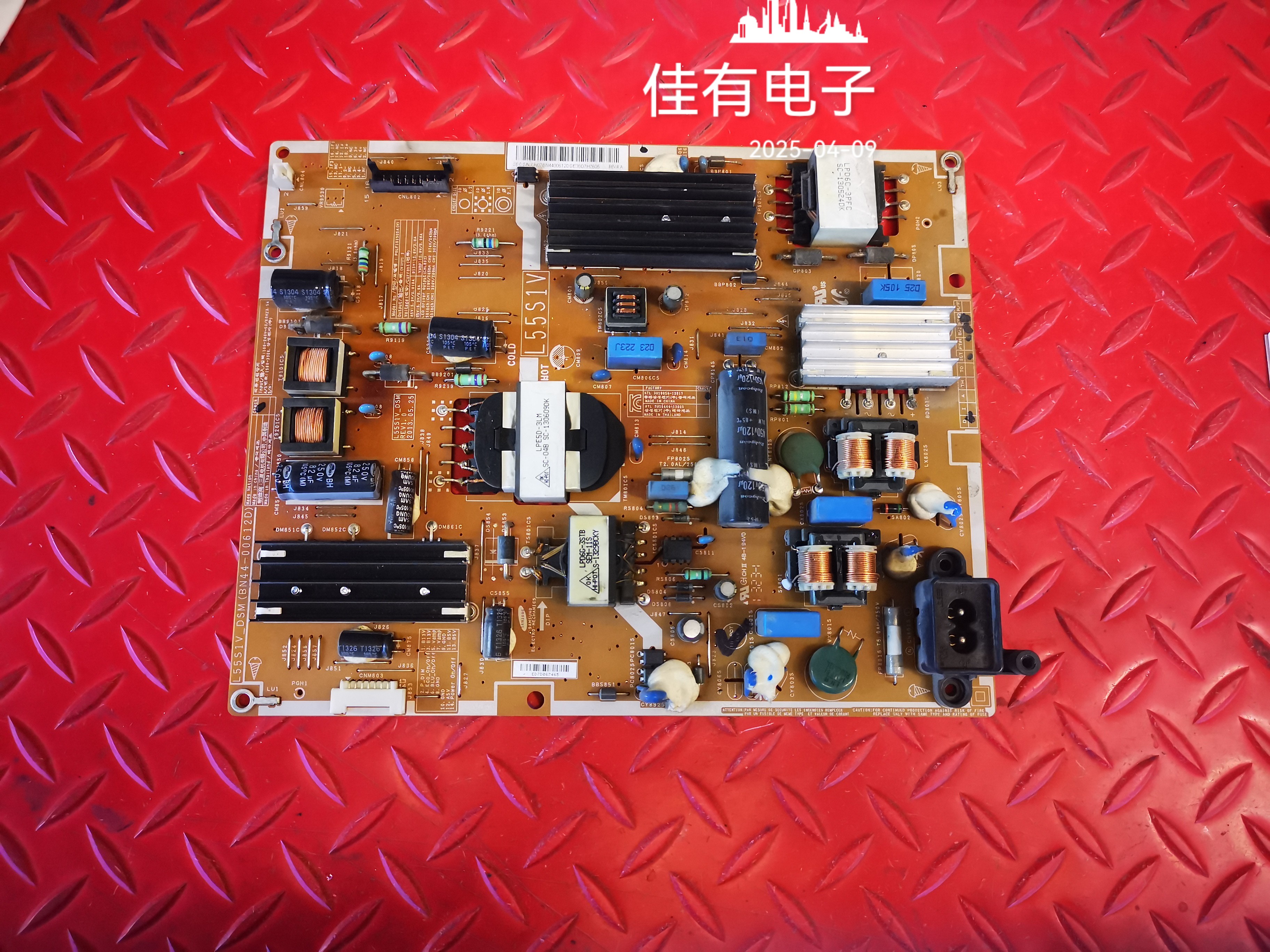 原装三星UA50F5500AJ电源板L551V_DSM BN44-00612D PSLF151S05A