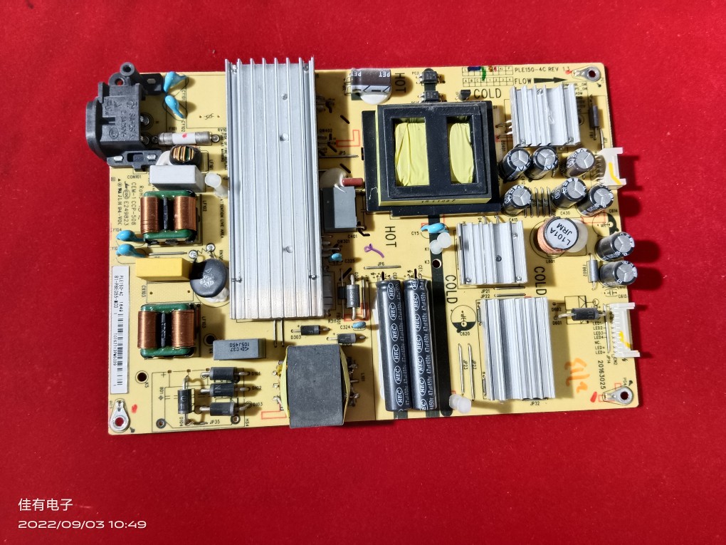 TCL液晶电视D49A620U D50A710电源板PLE150-4C 81-PBE055-M03