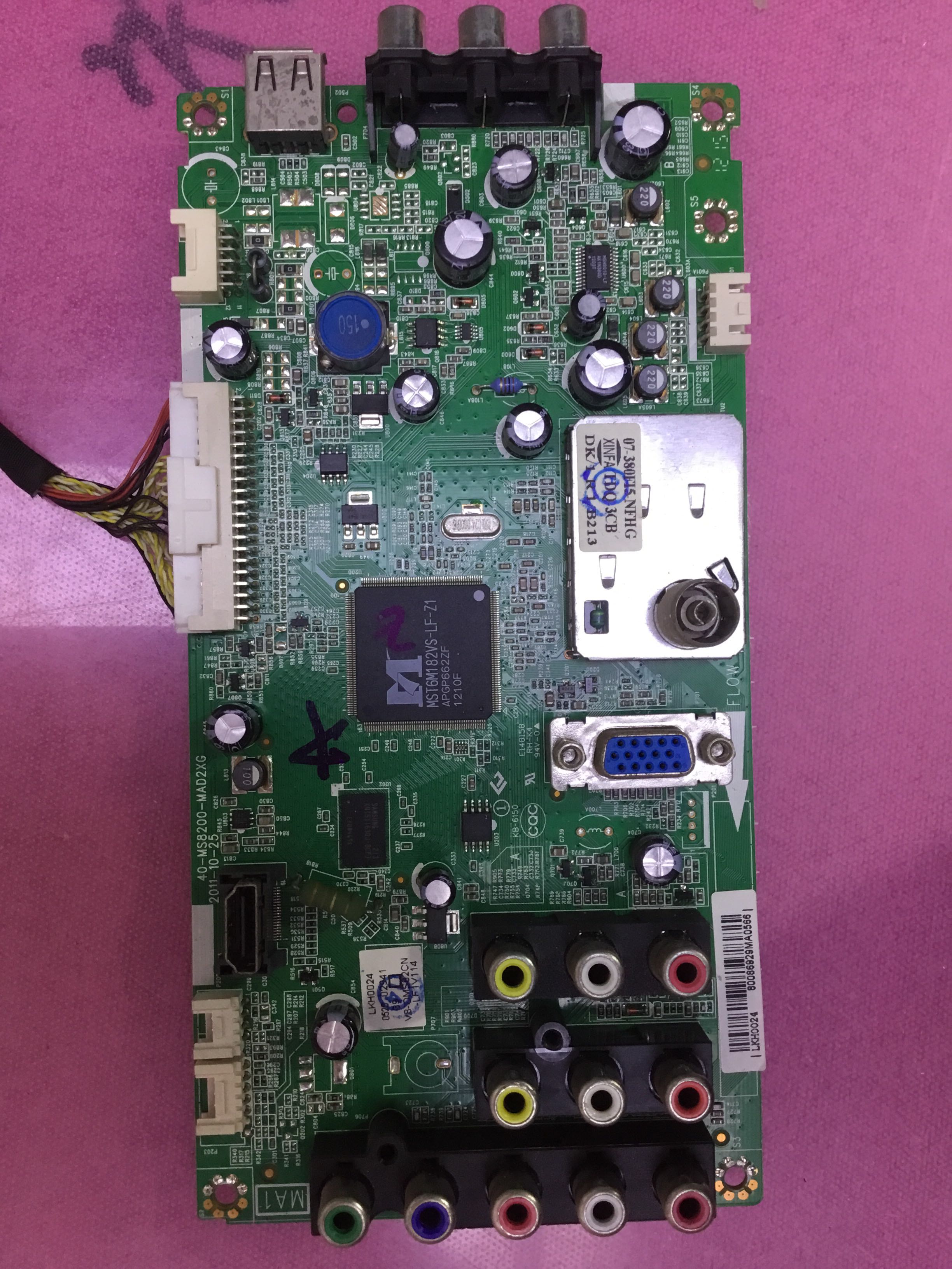 原装TCL 39D39EDS主板 40-MS8200-MAD2XG屏LVF390CMOT E1