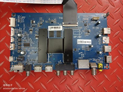 原装海尔55V31主板 0091802191 V1.7 组件号0090727428L屏K550WDE