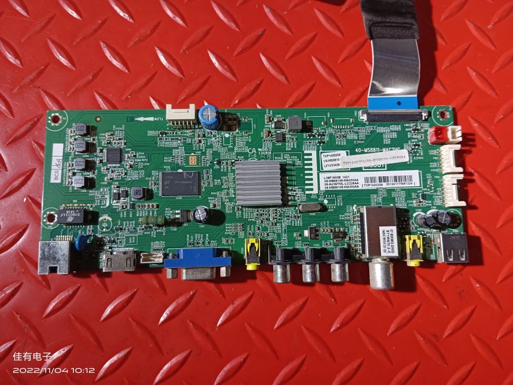 原装TCL L39F1600E主板40-MS8811-MAC2HG配屏LVW390NDAL AJ9W01