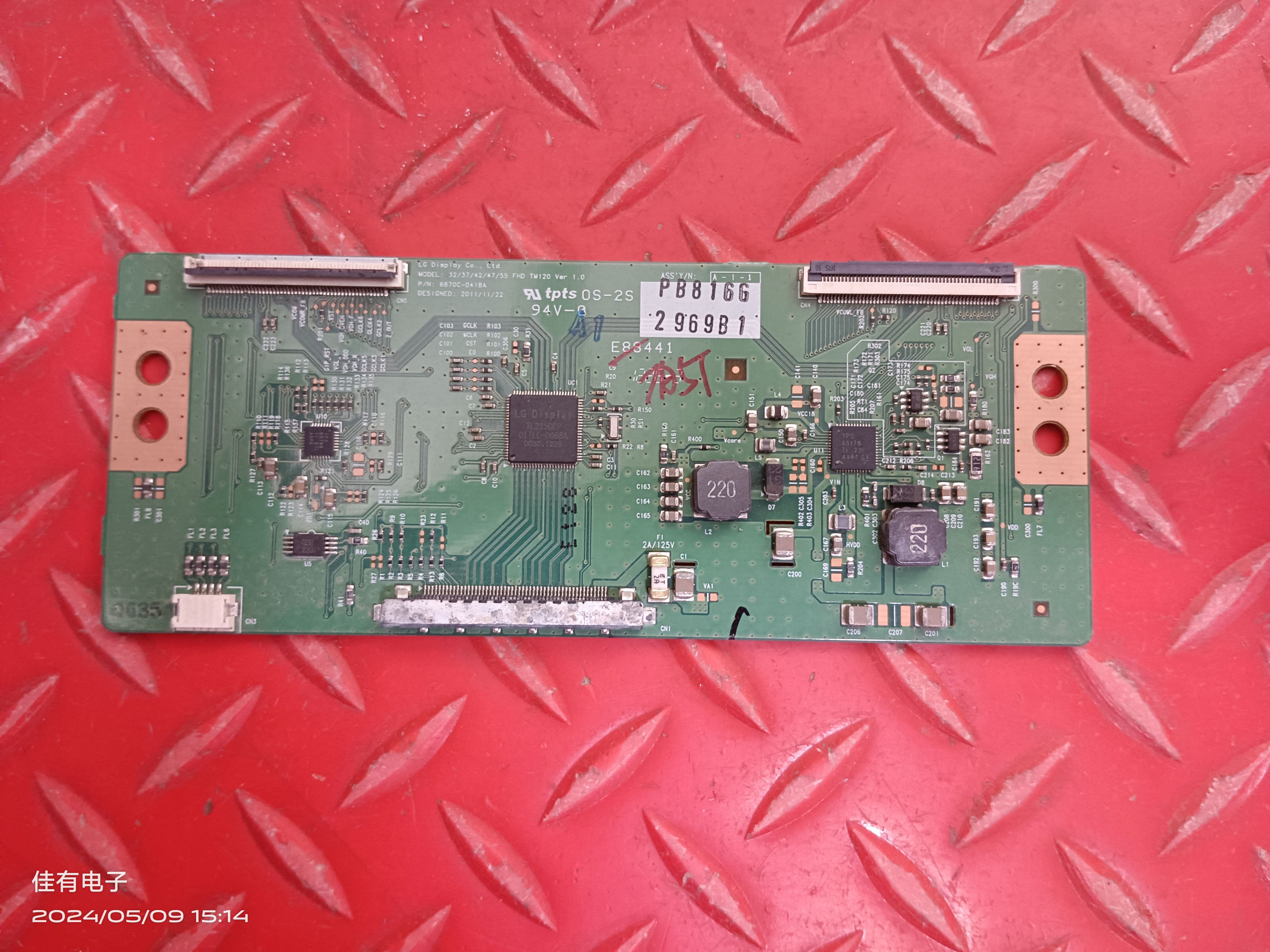 原装 LG 47LS4100-CA液晶电视逻辑板6870C-0418A