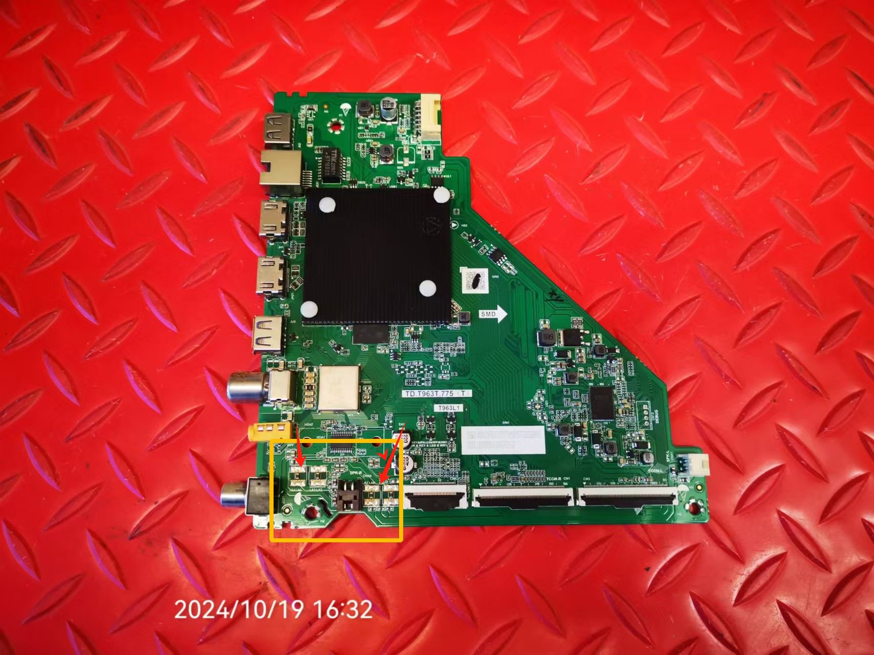 原装TCL 55V6E主板 TD.T963T.775(T) 屏 LVU550NDEL CS9W84 V4