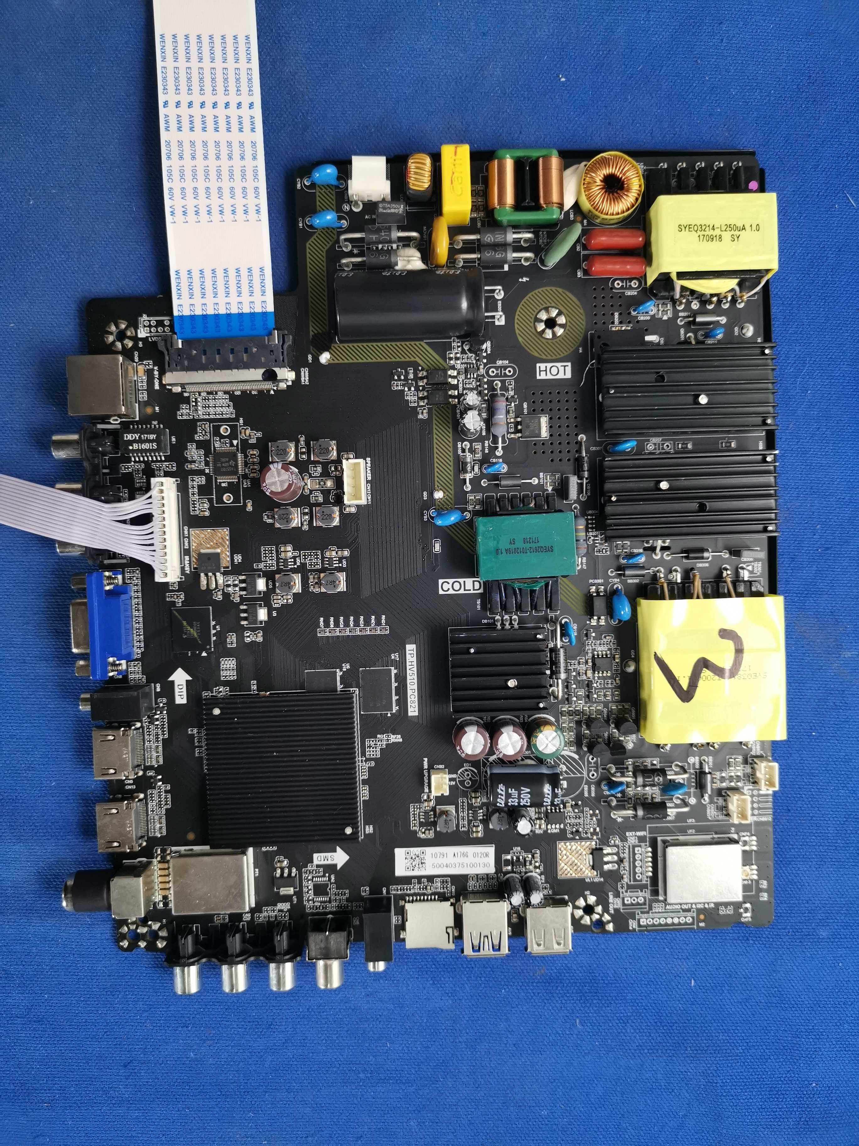 TP.HV510.PC821 A53双核CPU 1.2G主频率 4g内存 4核GPU   实物图